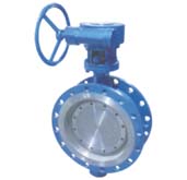 金屬密封對夾渦輪蝶閥